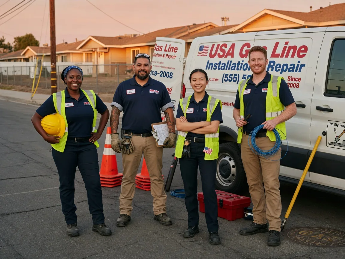 Gas Line Installation company in Crescent, OK